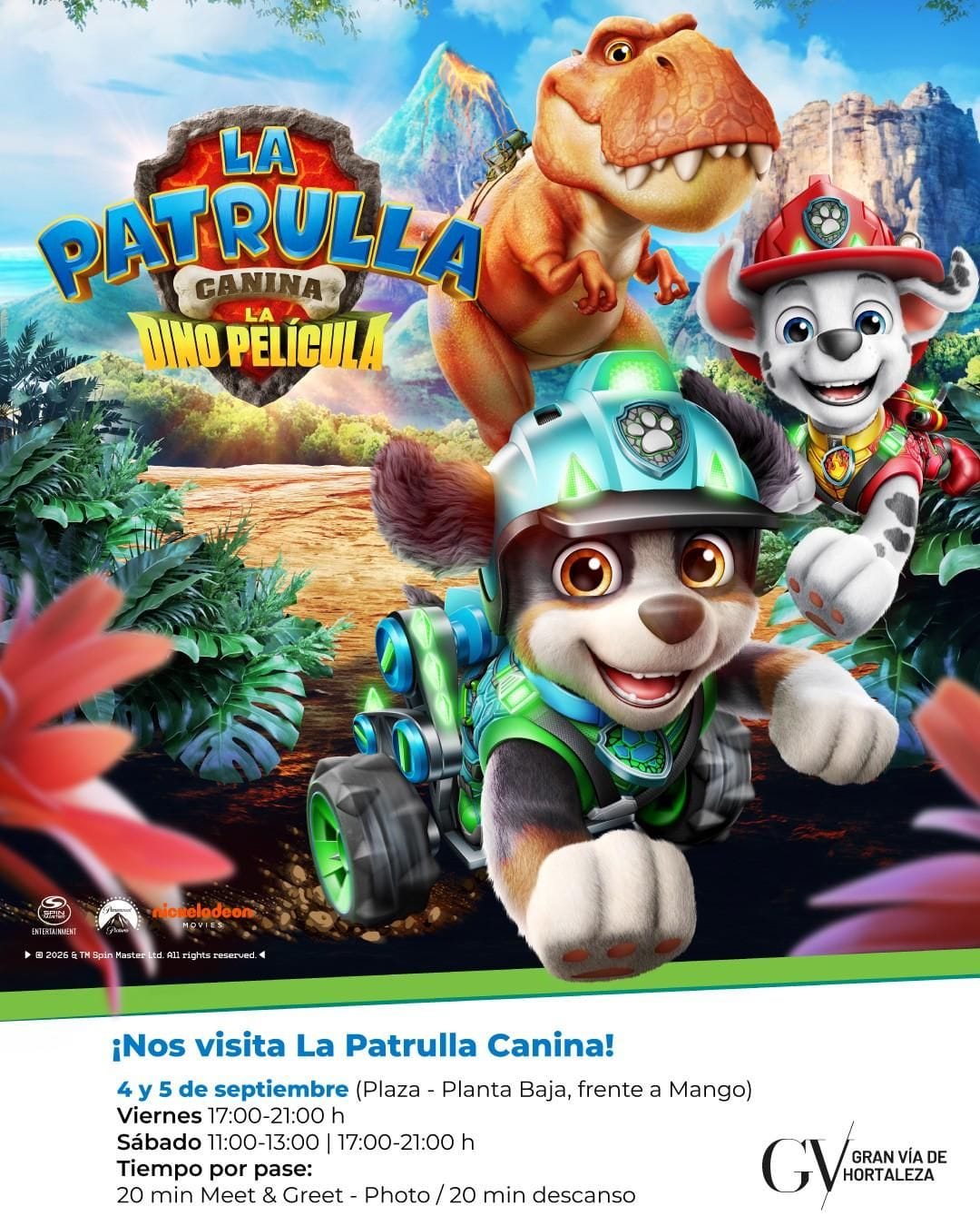 La Patrulla Canina: la Dino Película - Meet & Greet con Chase