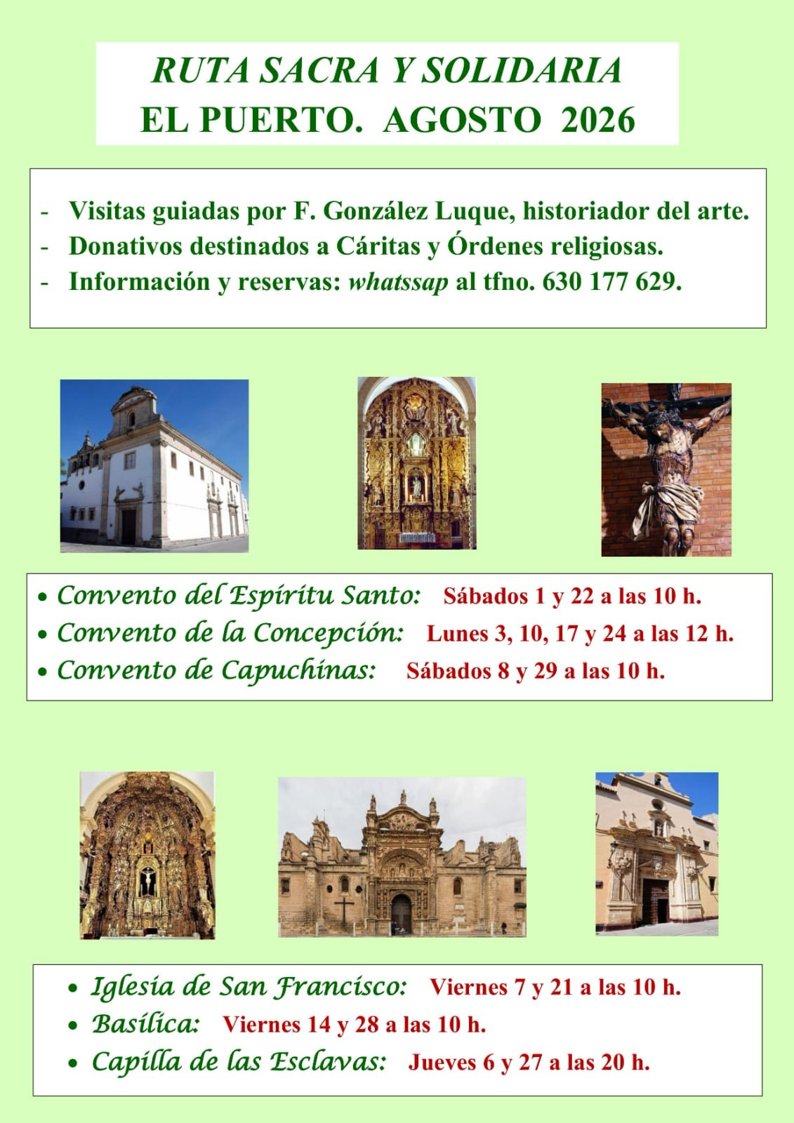 Ruta Sacra Solidaria - Capillas de las Esclavas
