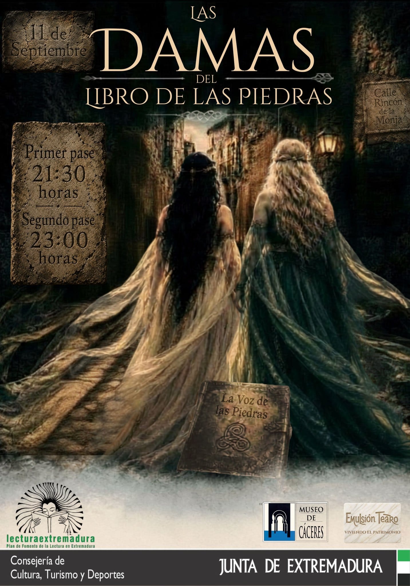 La Noche del Patrimonio 2026: Las damas del libro de las piedras