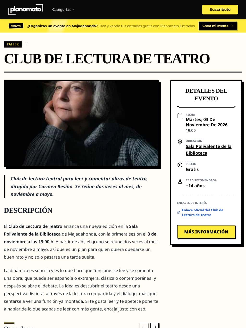 Club de Lectura de Teatro