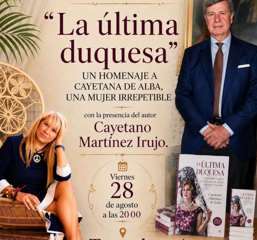 Cayetano Martínez de Irujo presenta La última duquesa