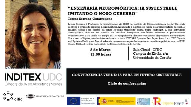Enxeñaría Neuromórfica: IA sostible imitando o noso cerebro