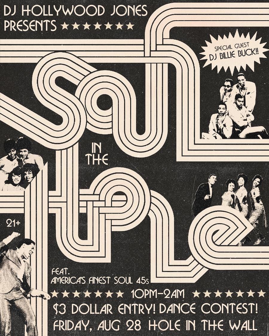SOUL IN THE HOLE - Last Friday of the Month!