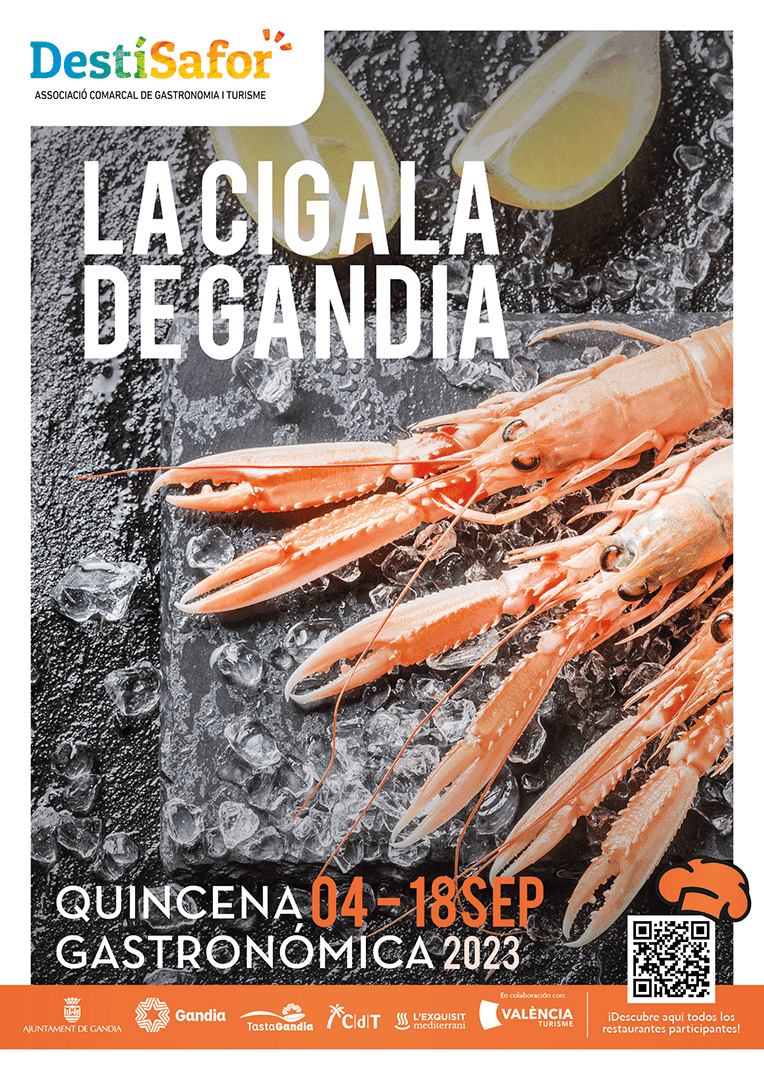 La cigala vuelve a Gandia: 21 restaurantes