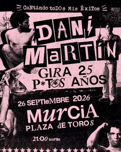 Dani Martín en Murcia: dos noches en La Condomina