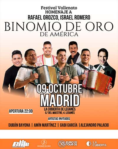 Binomio de Oro: vallenato en La Nueva Cubierta