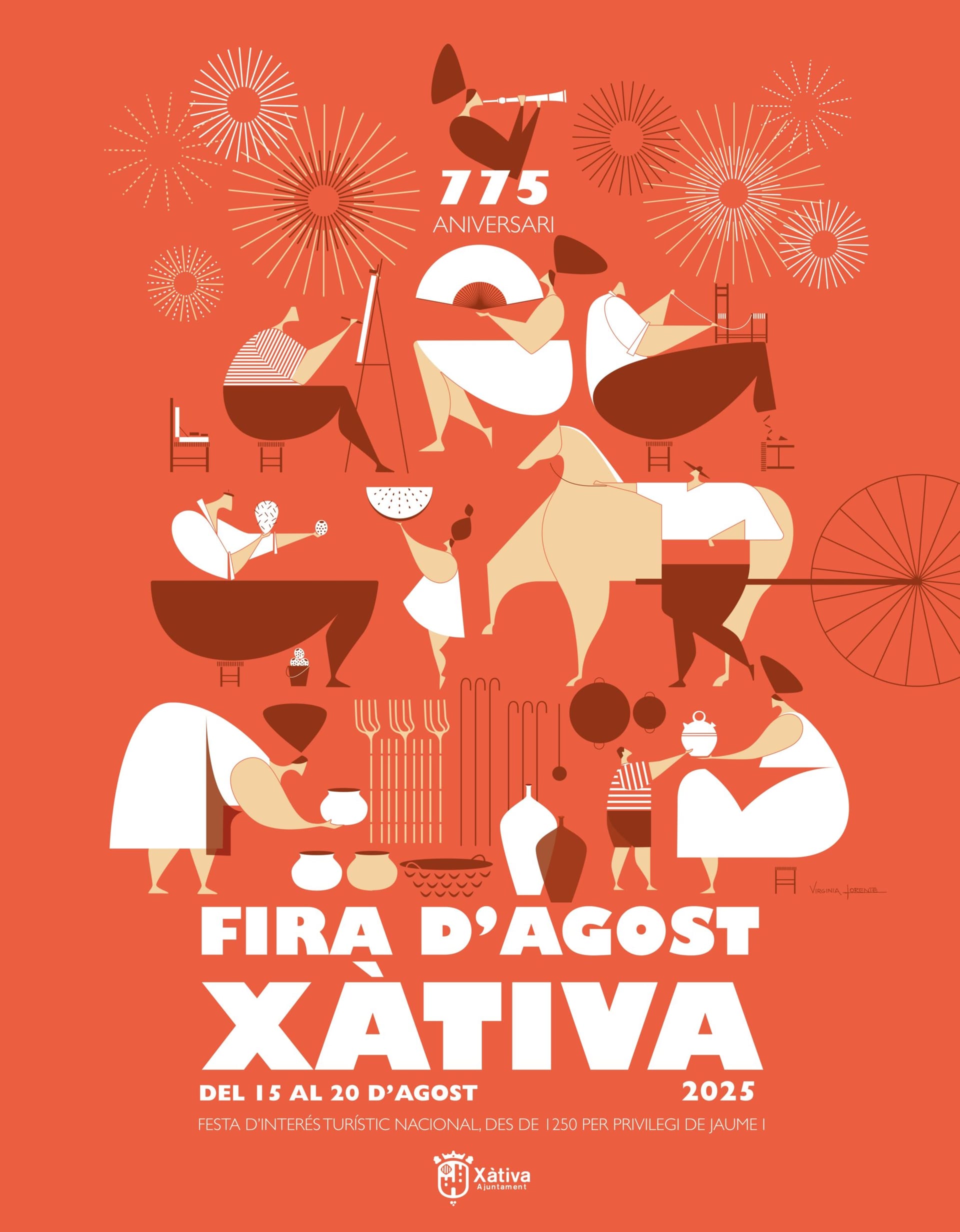 Fira d'Agost de Xàtiva: motos, feria y tradición