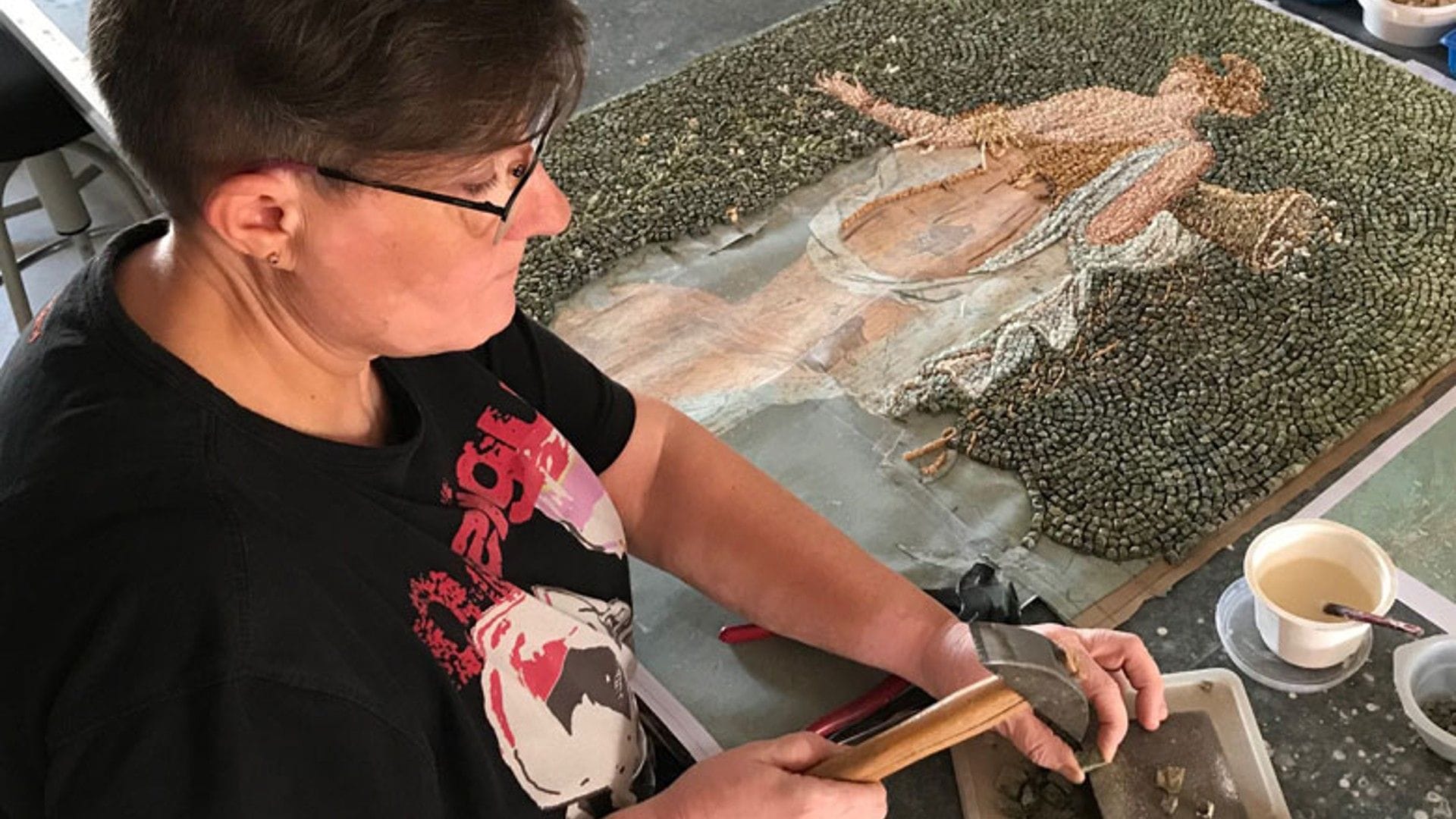 30 años aprendiendo a hacer mosaicos
