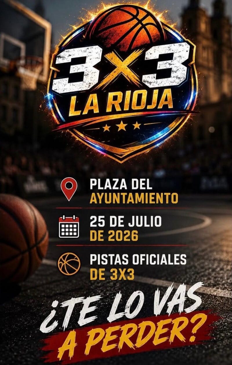 El 3x3 La Rioja debuta en la Plaza del Ayuntamiento