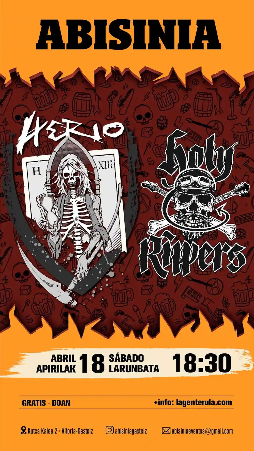 Concierto de Herio y Holy Rippers
