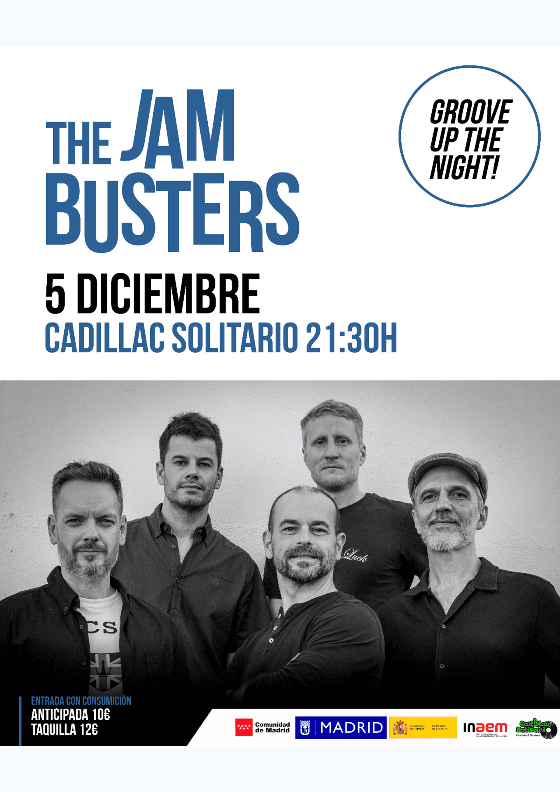 Panorama Salas. Concierto de Jam Busters