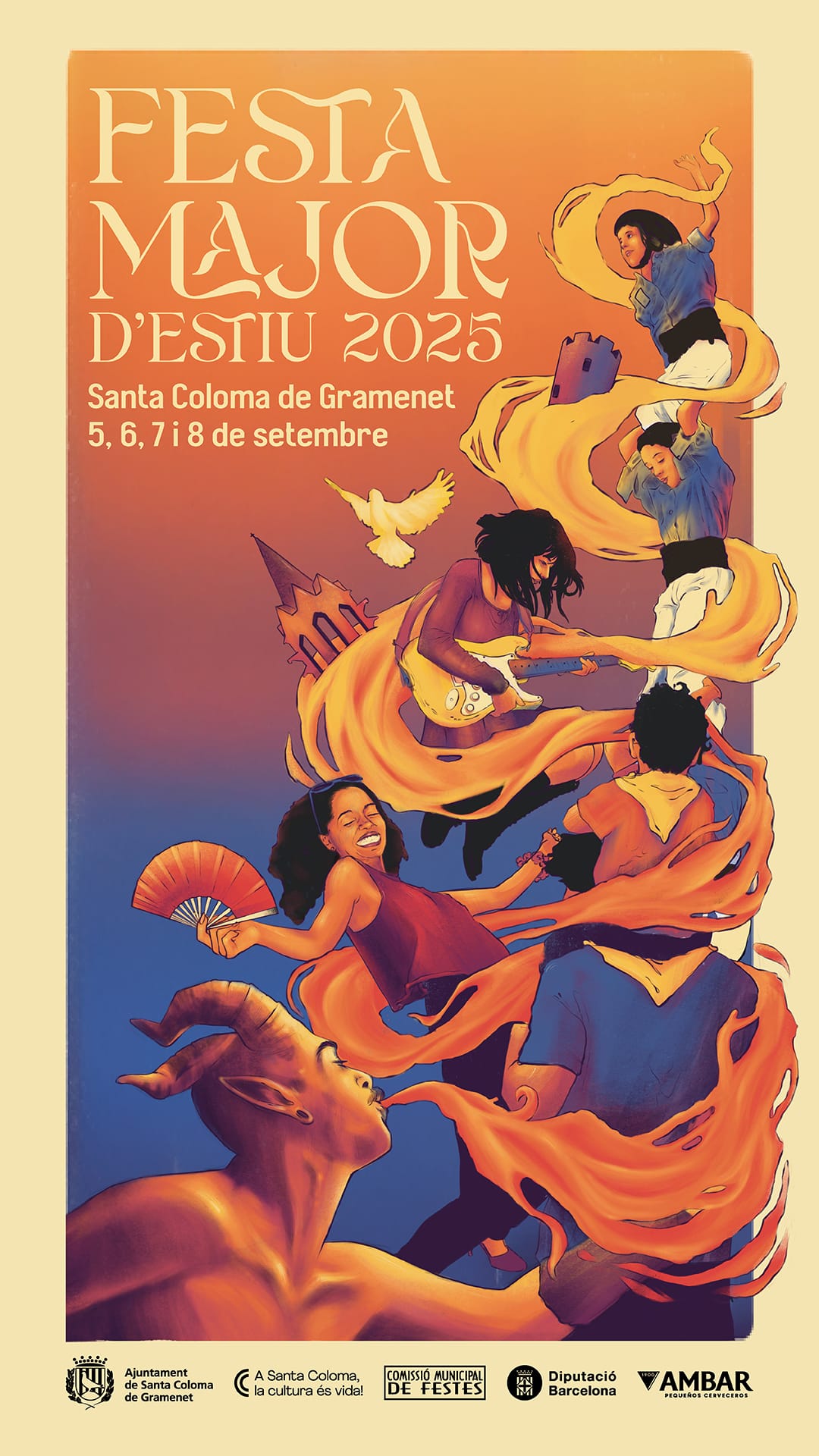 Festa Major de Santa Coloma: 116 actividades del 4 al 7