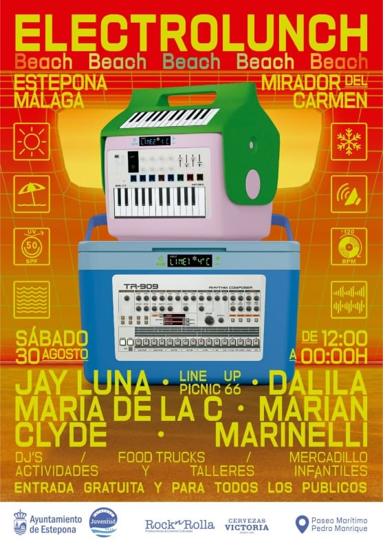 Electrolunch 2026: electrónica gratuita el 29 de agosto