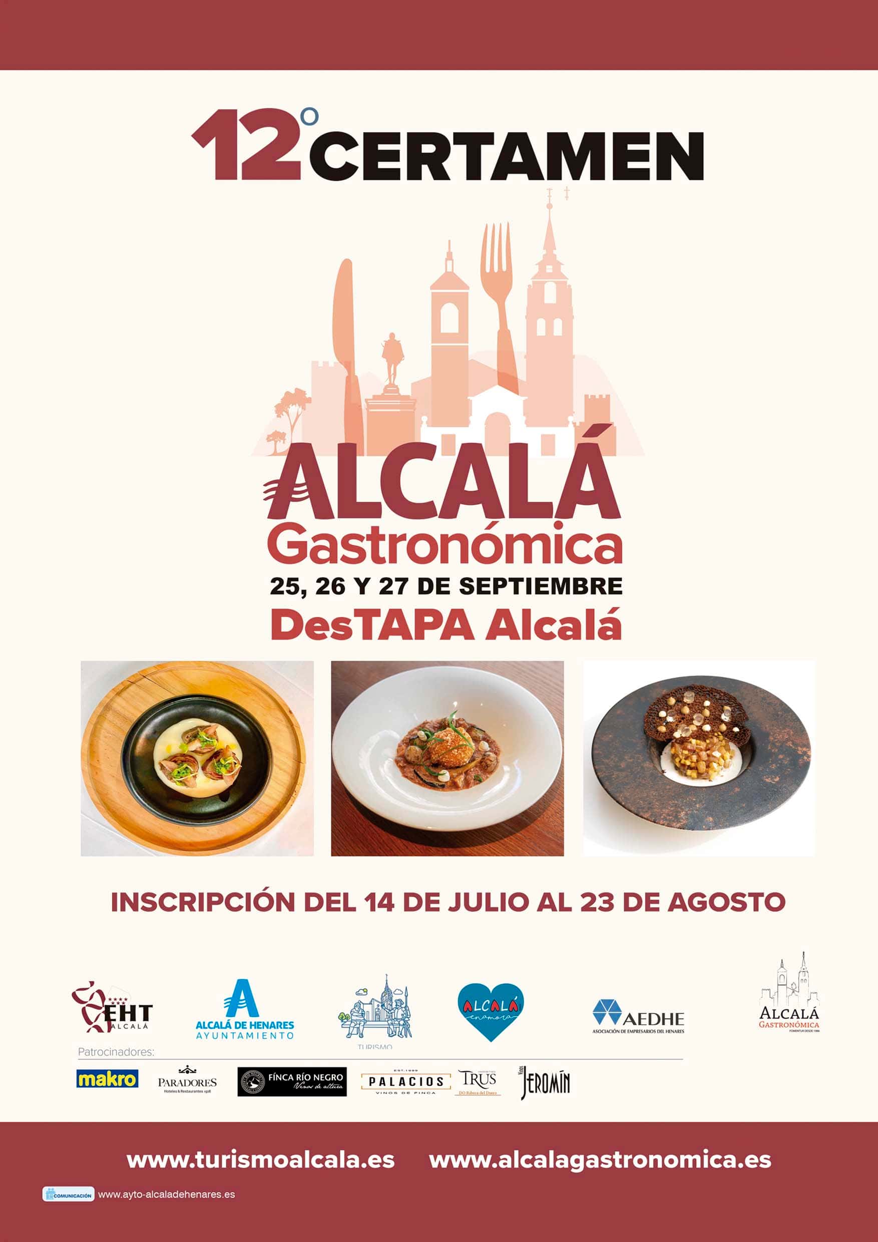 Alcalá Gastronómica 2026: 16 restaurantes en ruta