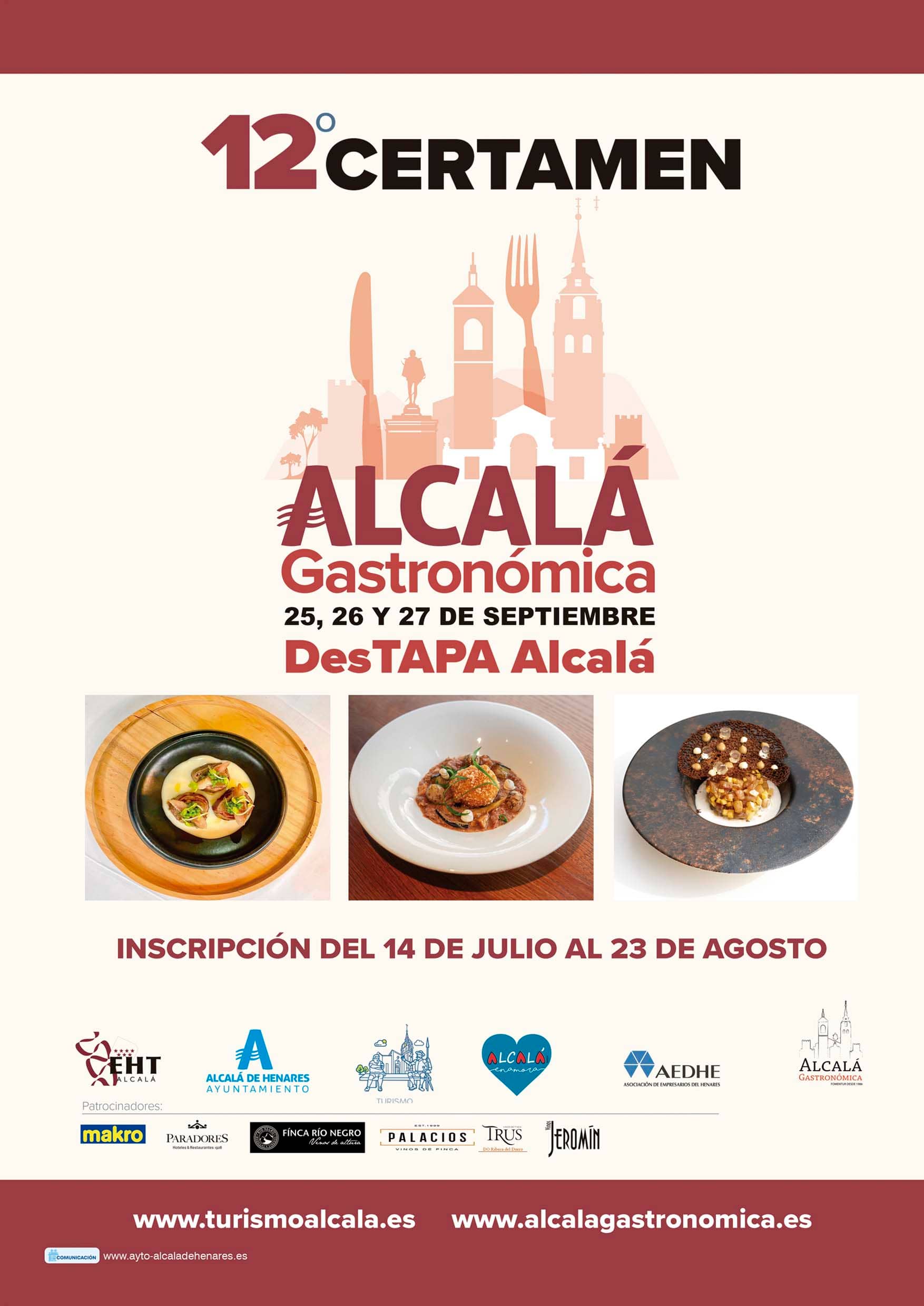Alcalá Gastronómica 2026: 16 restaurantes en ruta