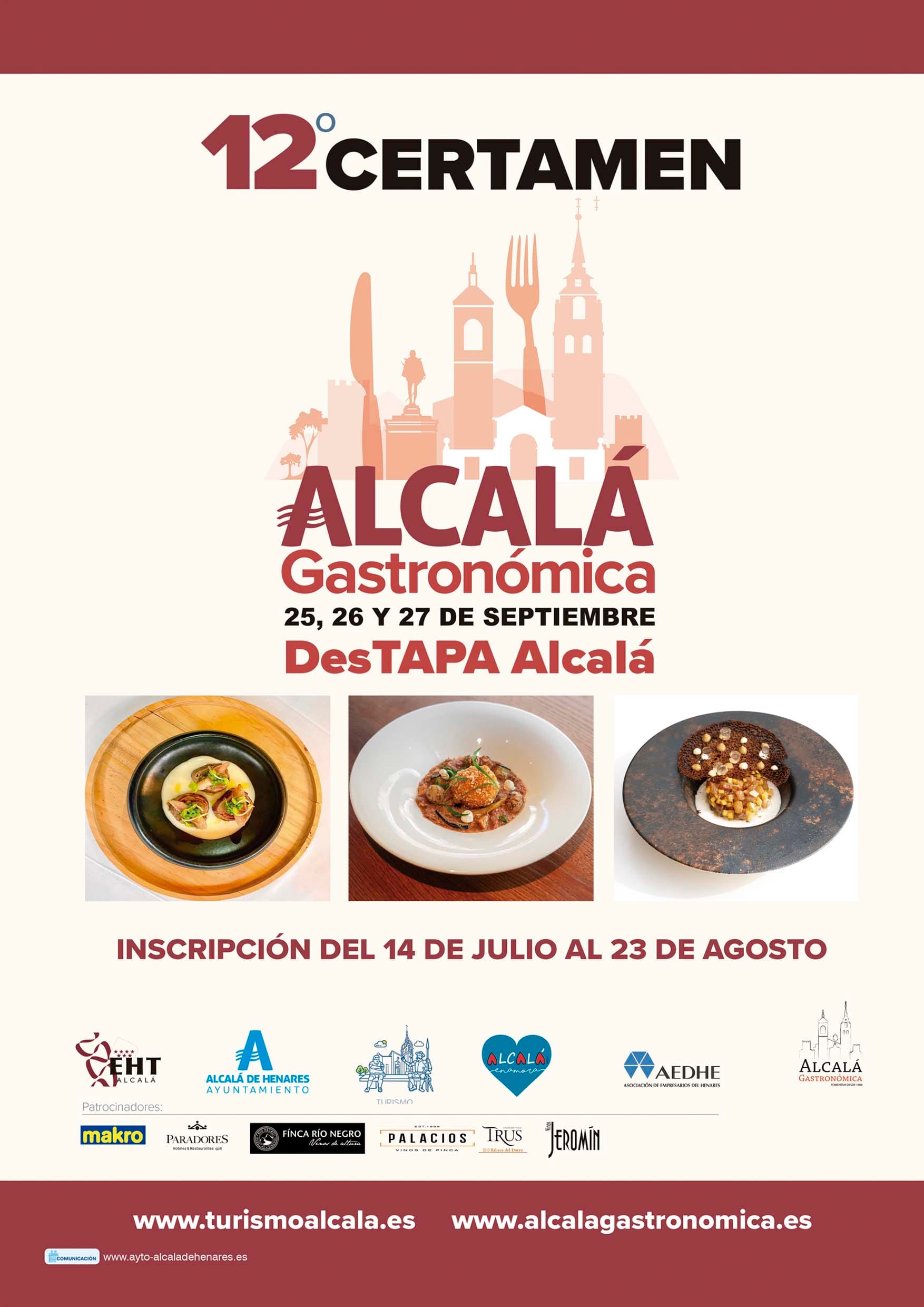 Alcalá Gastronómica 2026: 16 restaurantes en ruta