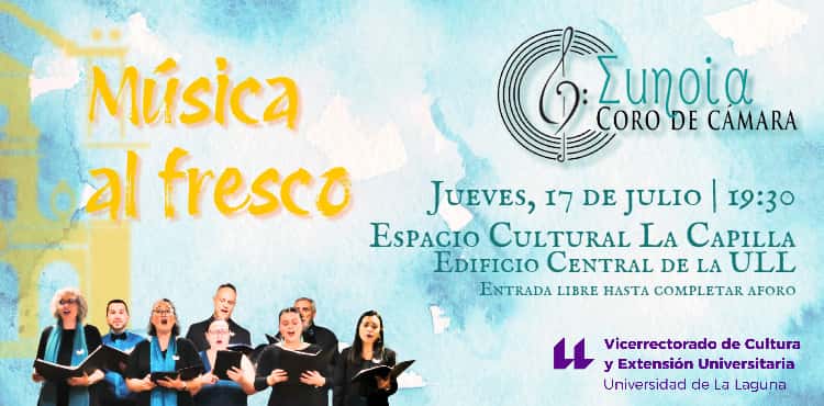 Música al fresco: Concierto del Coro de Cámara Eunoia