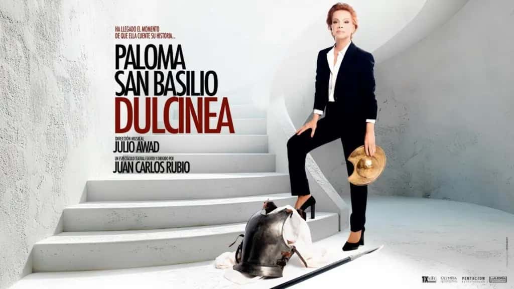 Paloma San Basilio y su Dulcinea en el Teatro Jofre