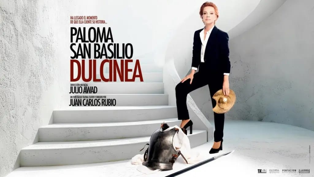 Paloma San Basilio y su Dulcinea en el Teatro Jofre