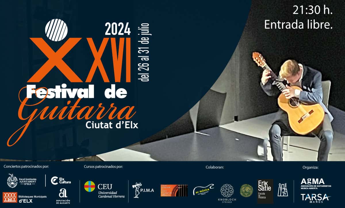 El Festival de Guitarra 'Ciutat d'Elx' cerró su edición