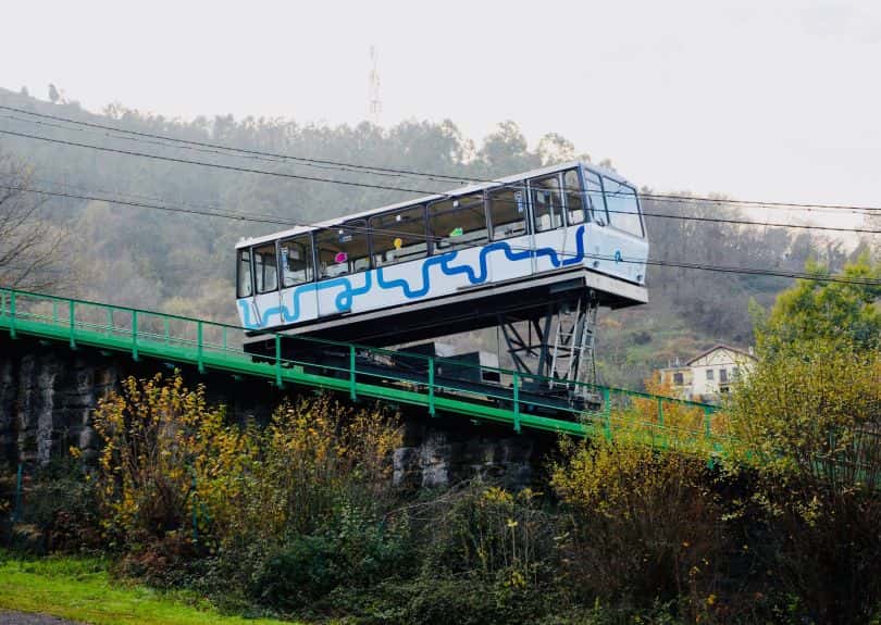El Funicular de Larreineta celebra cien años