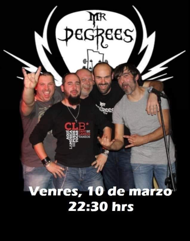 Mr Degrees vuelve al Café Lanzós con una noche de rock