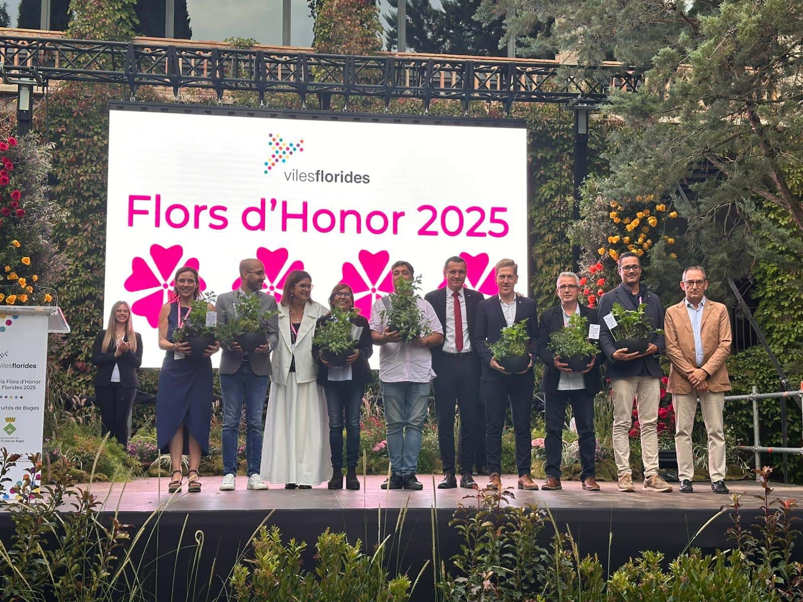 Gala de lliurament de les Flors d'Honor de Viles Florides