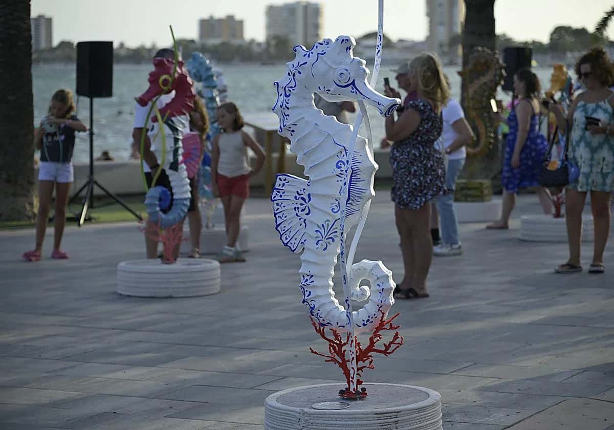 El aventurero del mar: arte por el Mar Menor