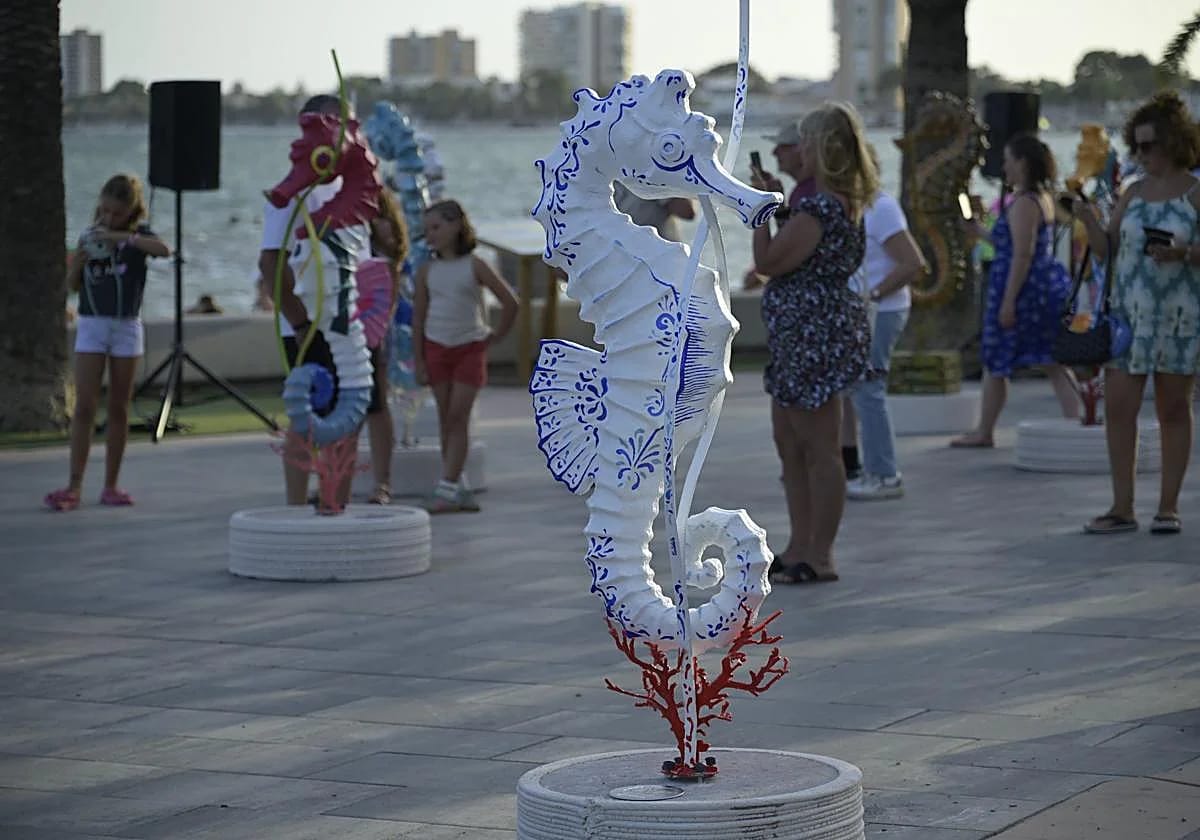 El aventurero del mar: arte por el Mar Menor