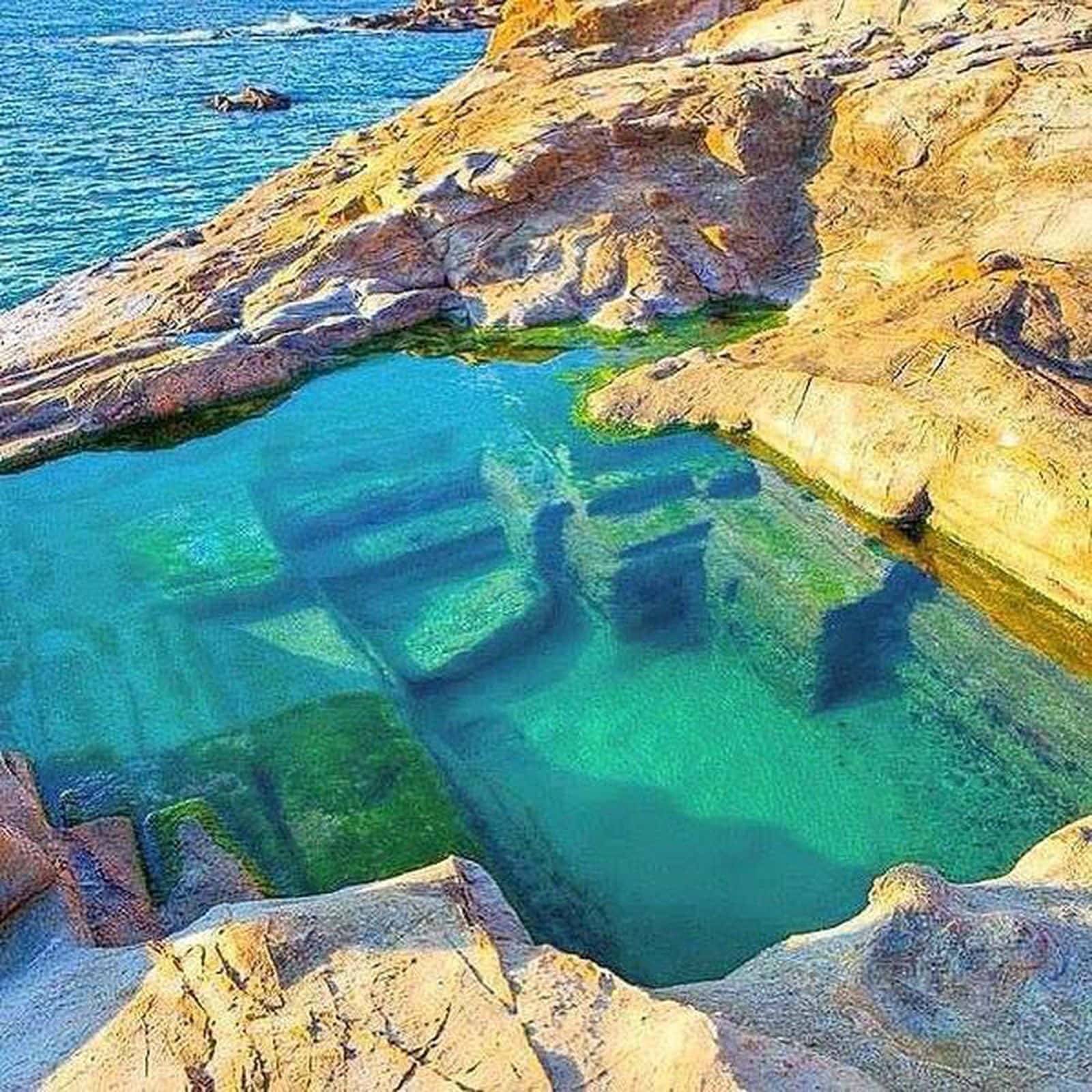 Cala Atlantis: la cantera secreta frente a Es Vedrà