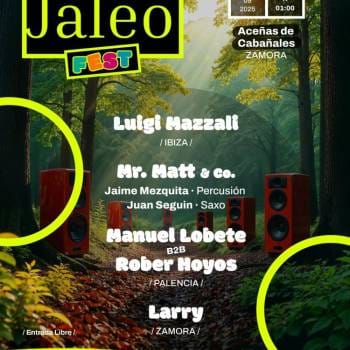 El Jaleo Fest vuelve a las Aceñas el 5 de septiembre