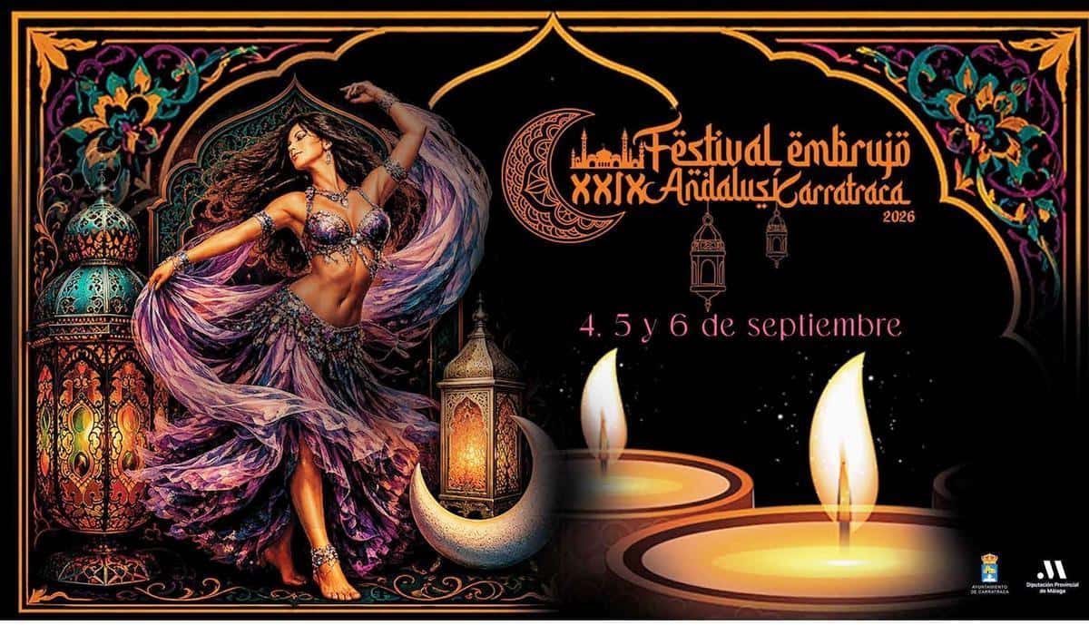 El Embrujo Andalusí llena Carratraca de velas