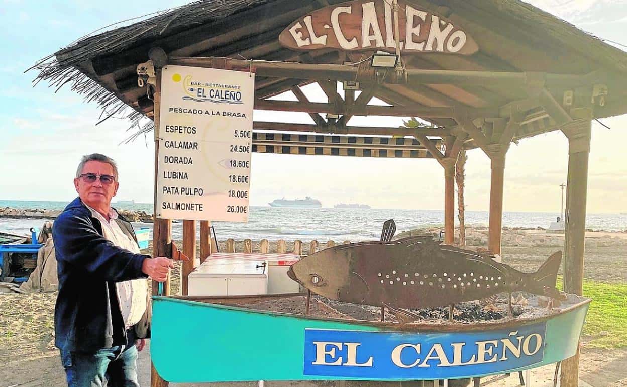 Comer espetos en Pedregalejo: Restaurante El Caleño
