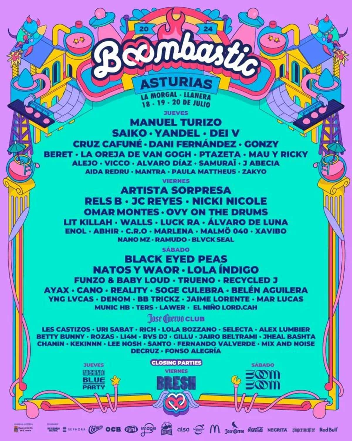 Boombastic en La Morgal: el adiós del festival en Asturias