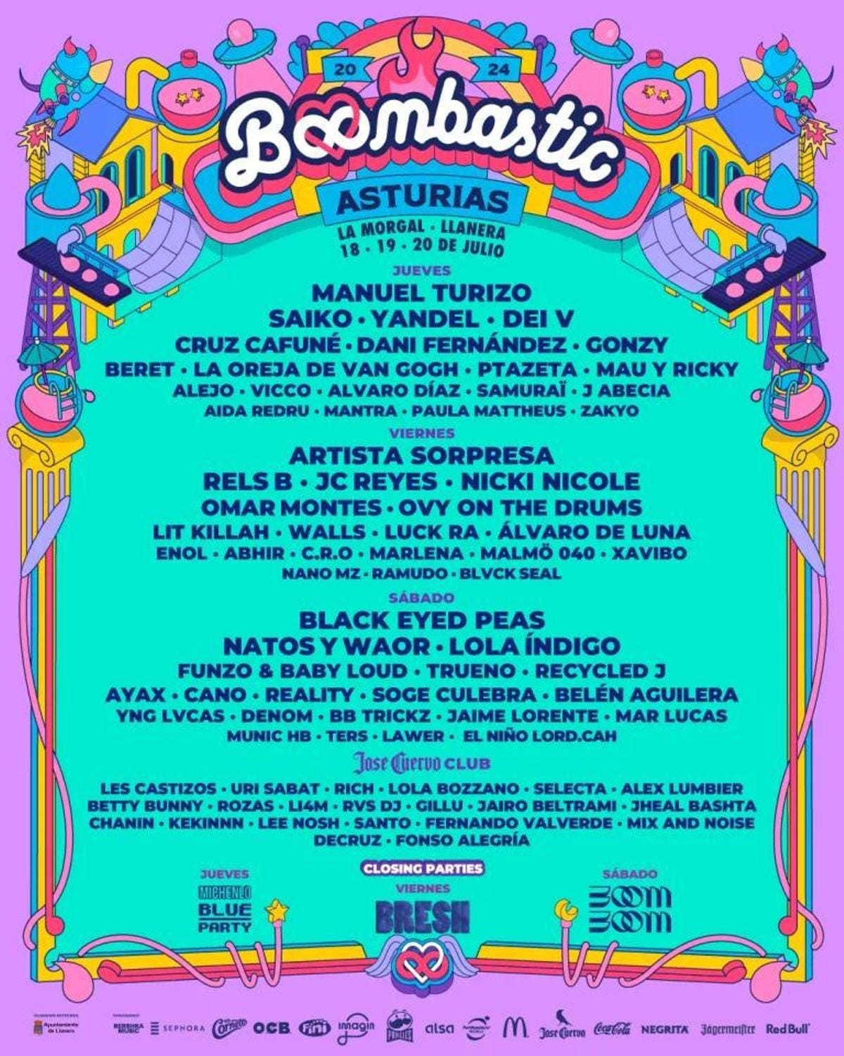 Boombastic en La Morgal: el adiós del festival en Asturias