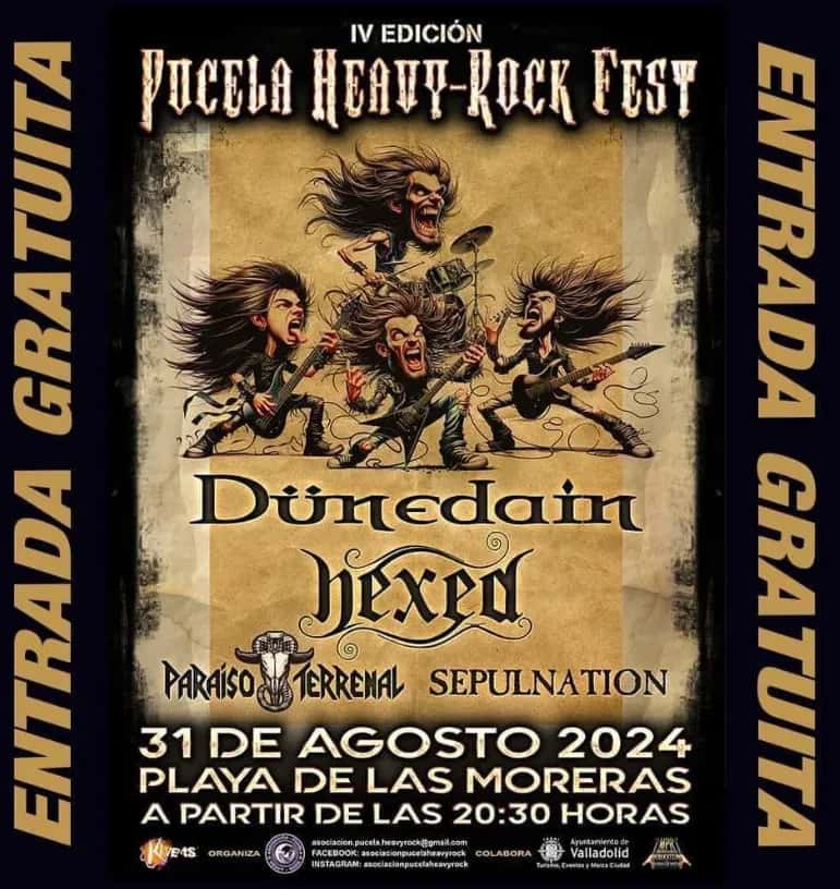 Pucela Heavy Rock Fest: metal gratuito en Valladolid