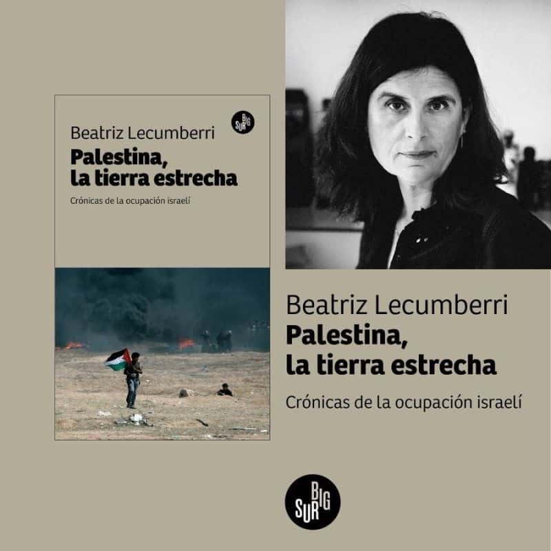 Presentación del libro 'Palestina, la tierra estrecha' de Beatriz Lecumberri