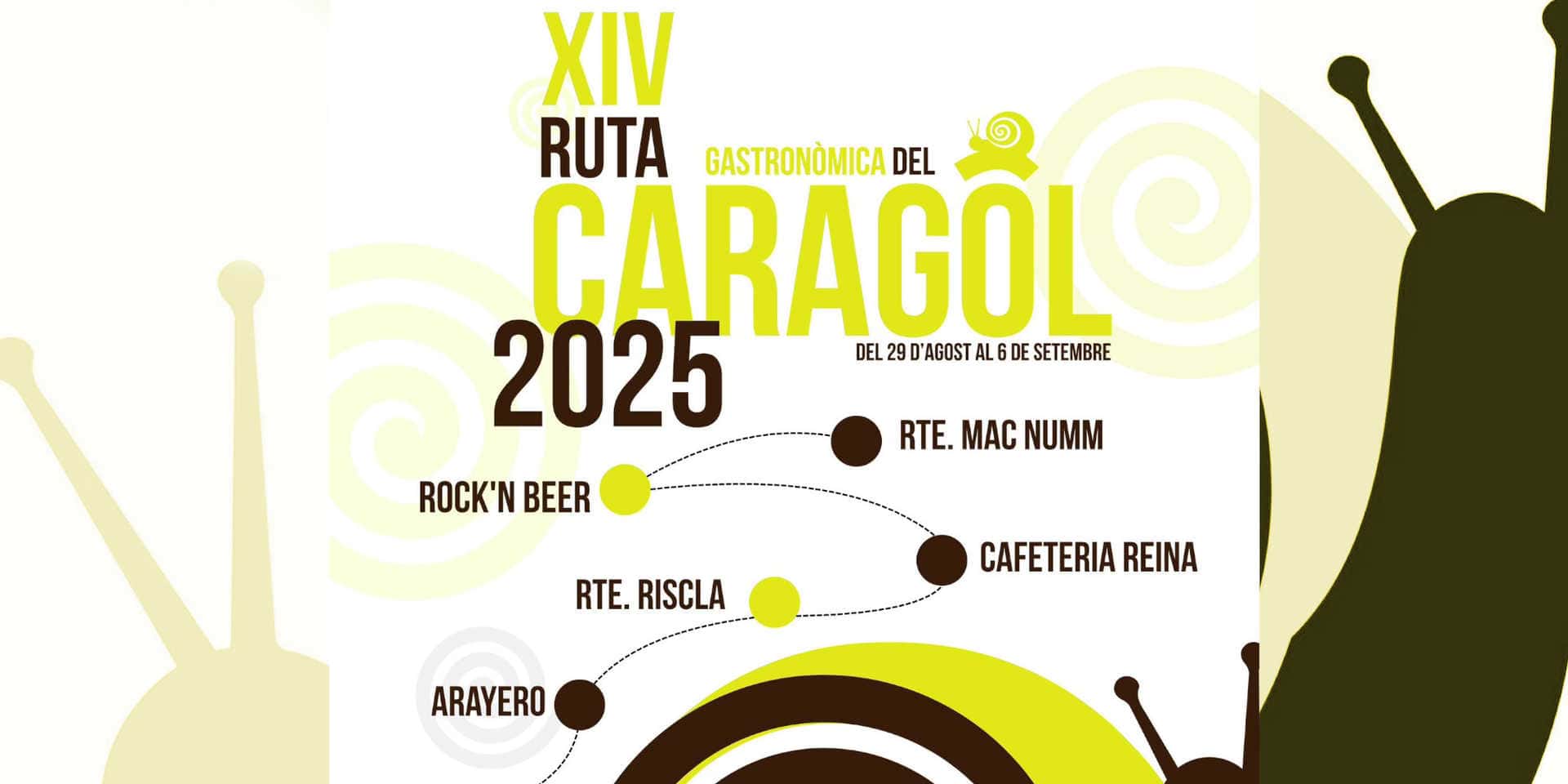 Ruta del Caragol 2026: 20 locales en l’Alcora
