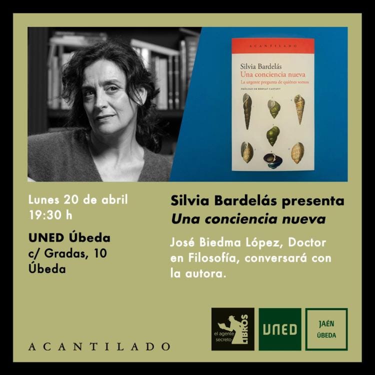 Presentación del libro 'Una conciencia nueva. La urgente pregunta de quienes somos' con Silvia Bardelás