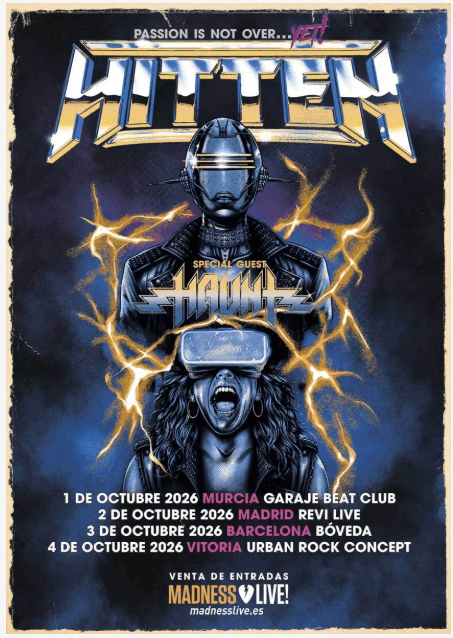 Hitten; Haunt - Gira 'Passion Is Not Over... Yet!'