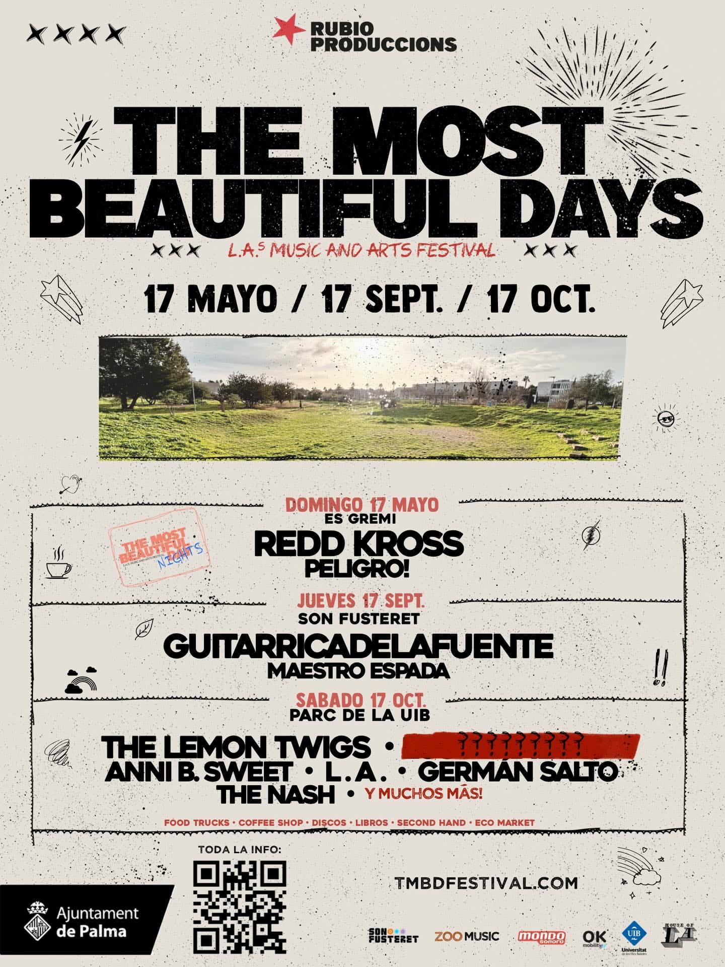 The Most Beautiful Days: dos citas indie en Palma