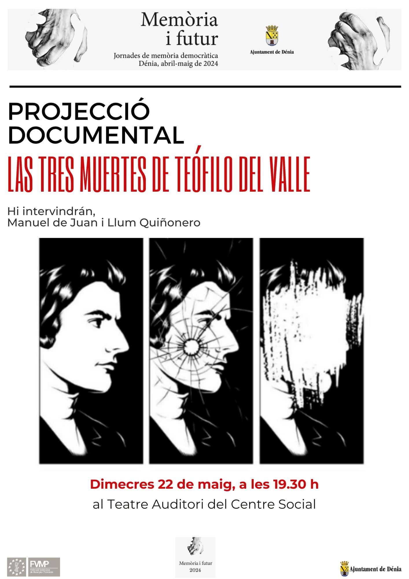 Proyección del documental 'Las tres muertes de Teófilo del Valle', de Manuel de Juan