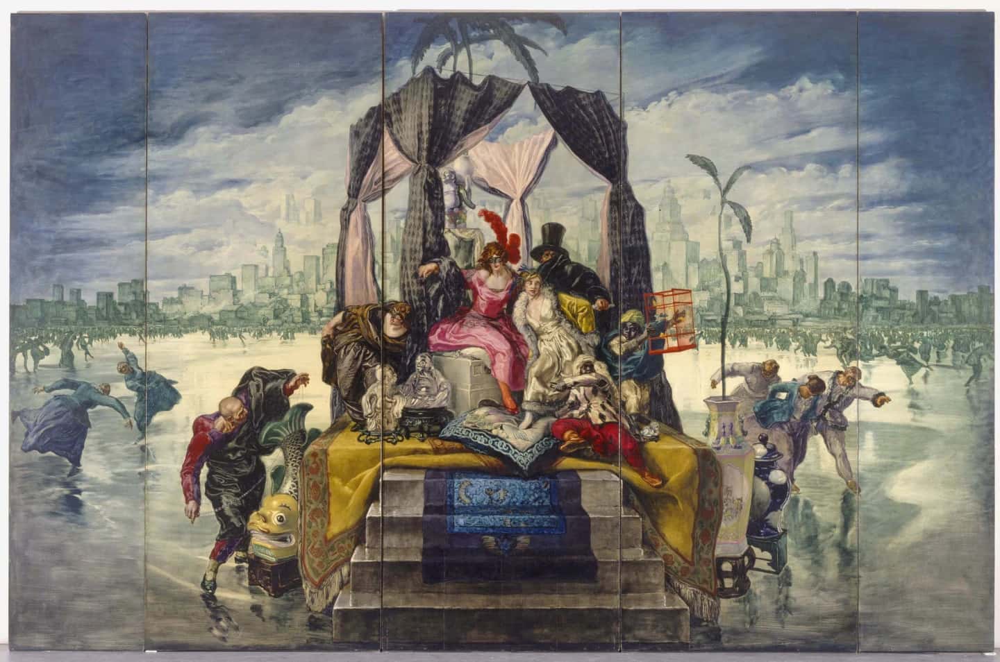 El museo y las pinturas de J.M. Sert