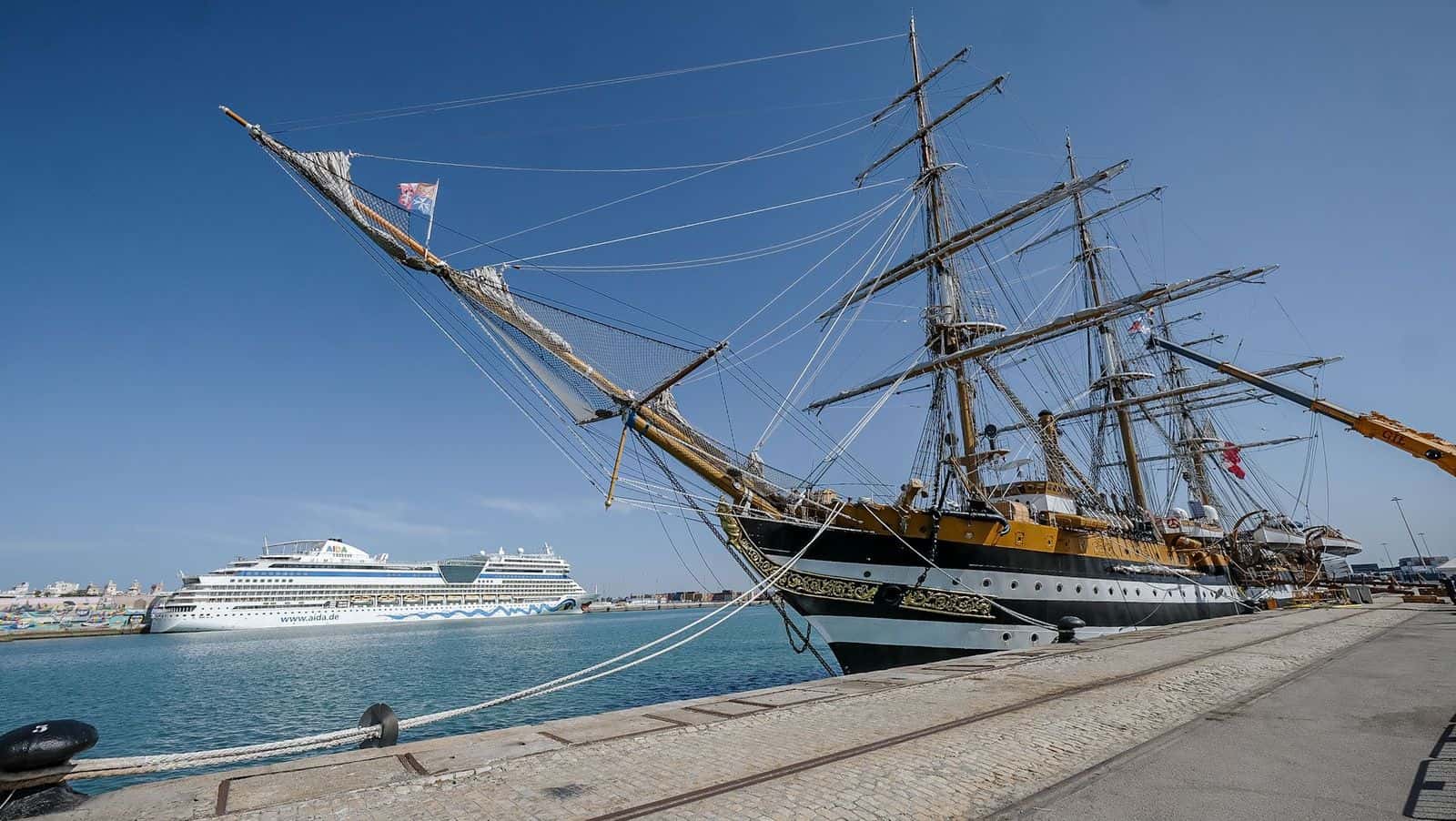 El Amerigo Vespucci: el velero más antiguo en servicio