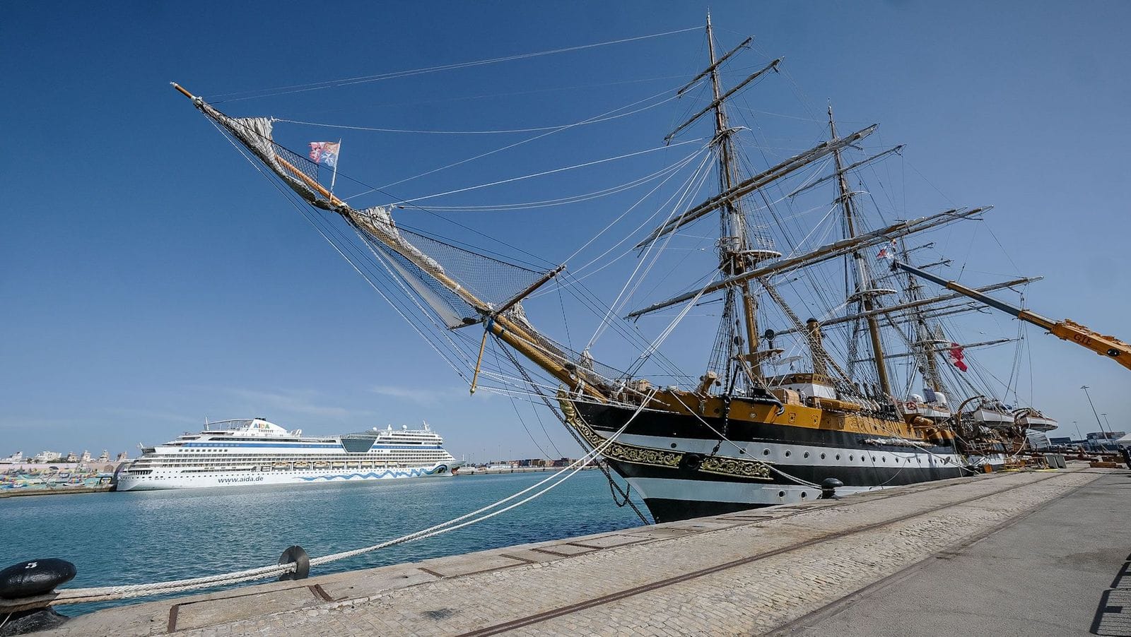 El Amerigo Vespucci: el velero más antiguo en servicio