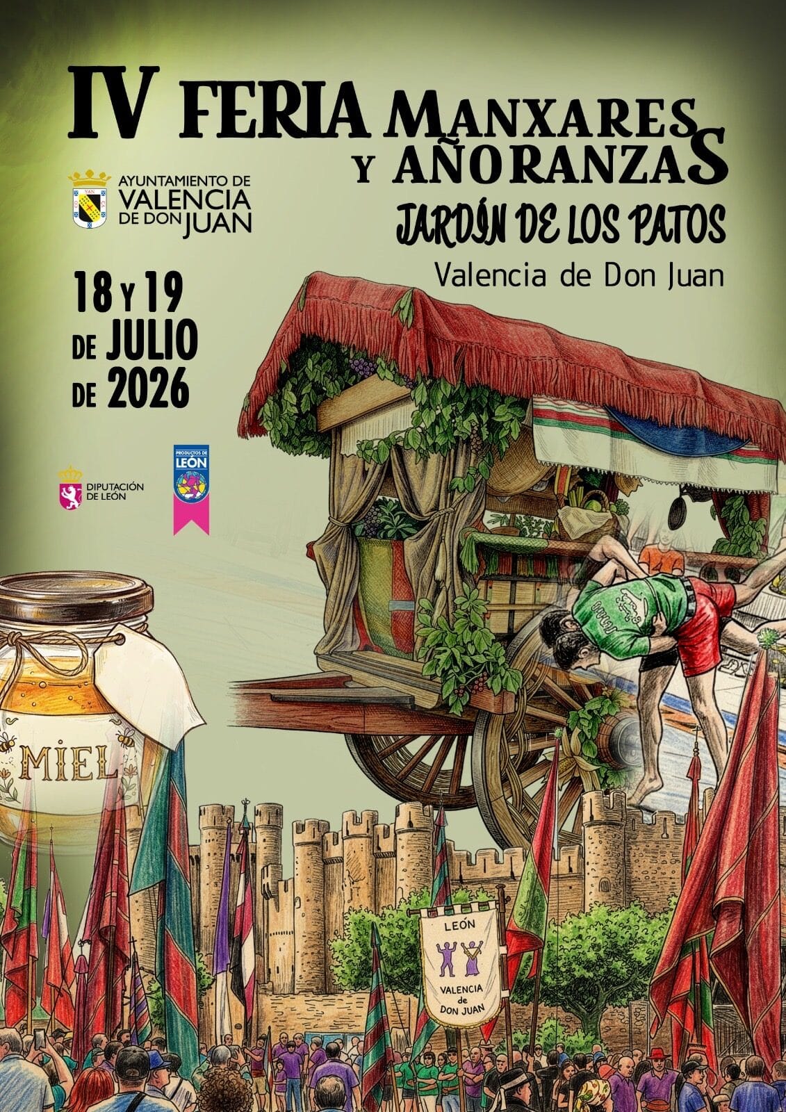 La IV Feria Manxares y Añoranzas llega a Valencia de Don Juan