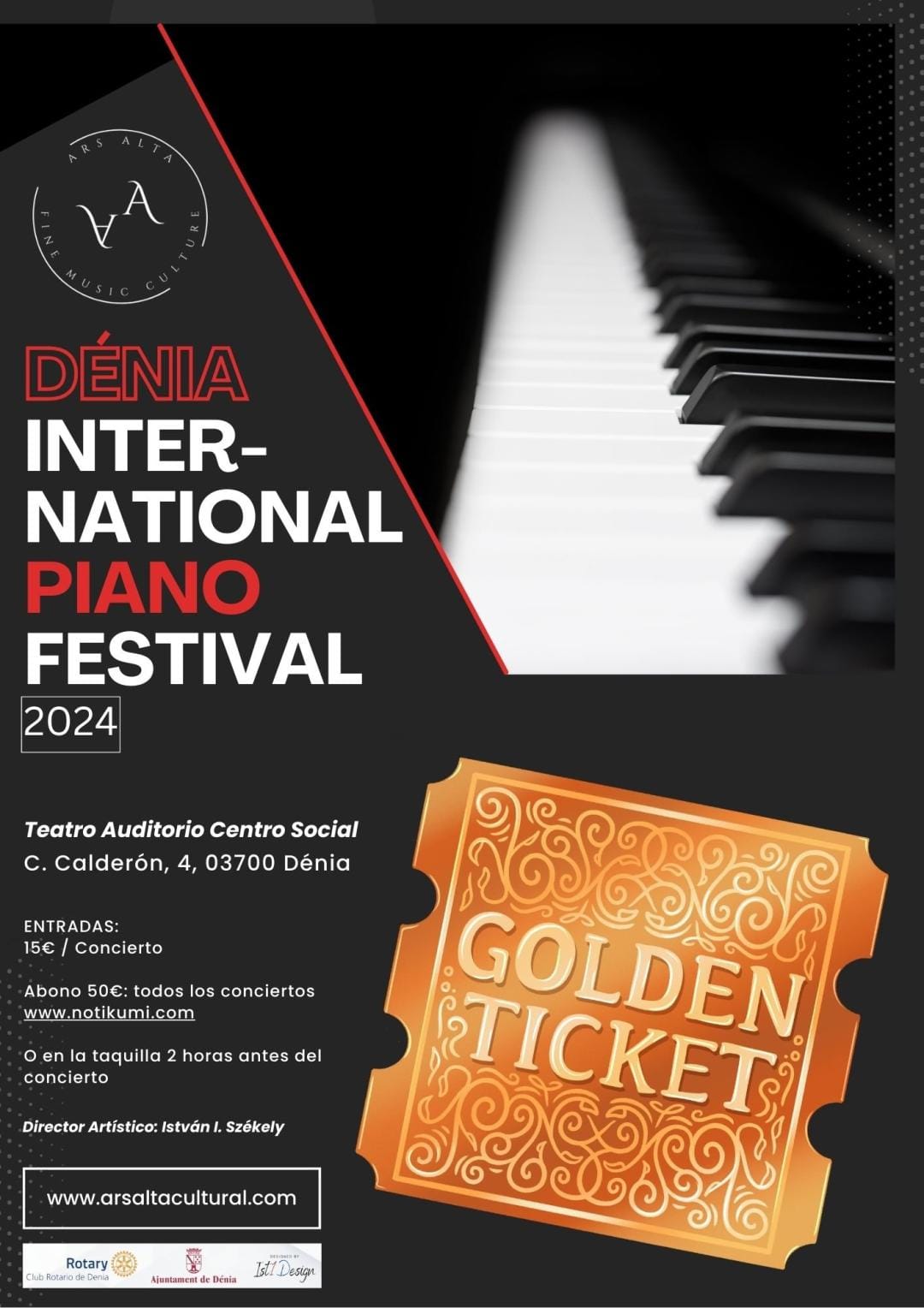 El Festival de Piano de Dénia sigue hasta el 3 de diciembre