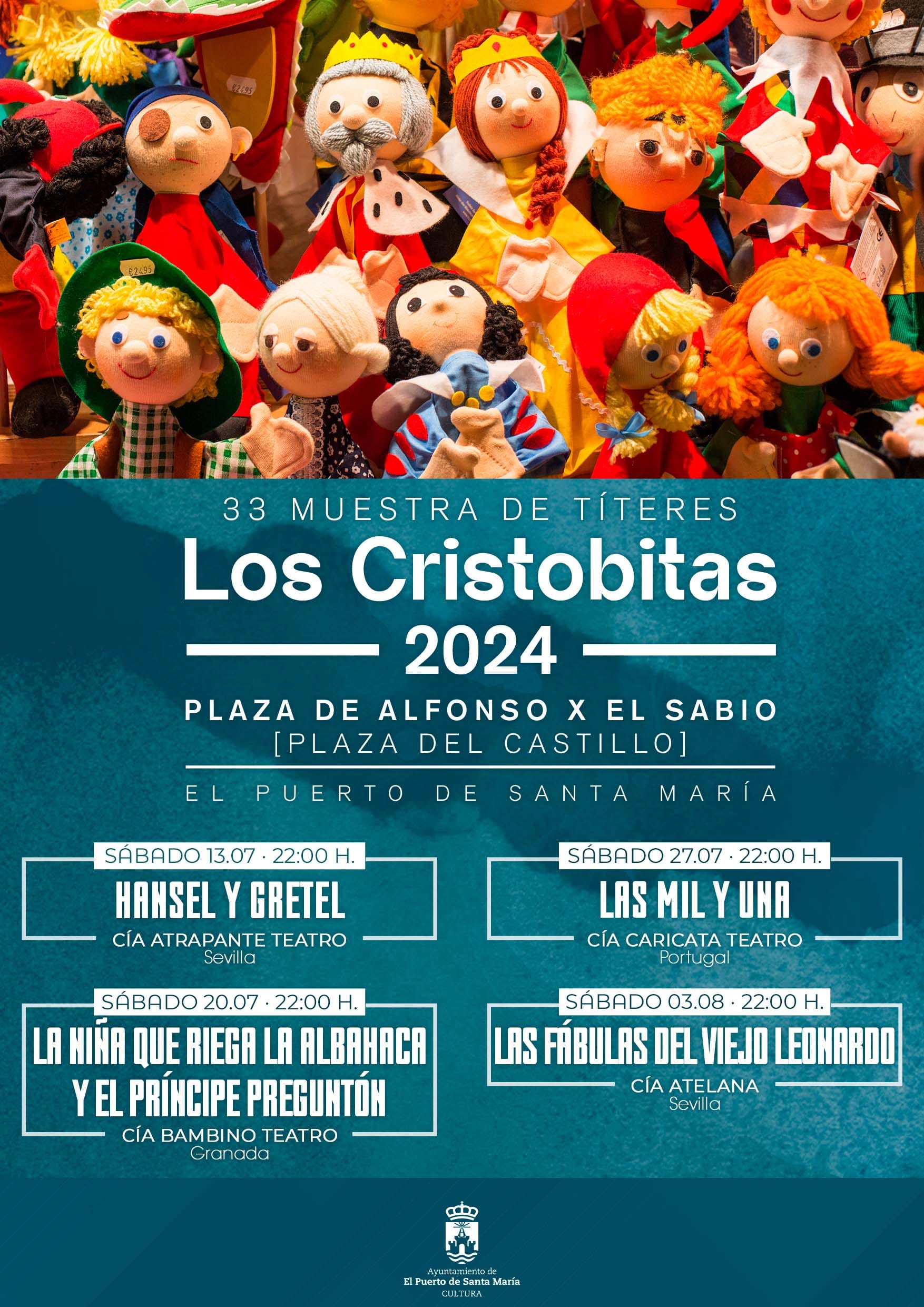Los Cristobitas: títeres gratis los sábados de agosto