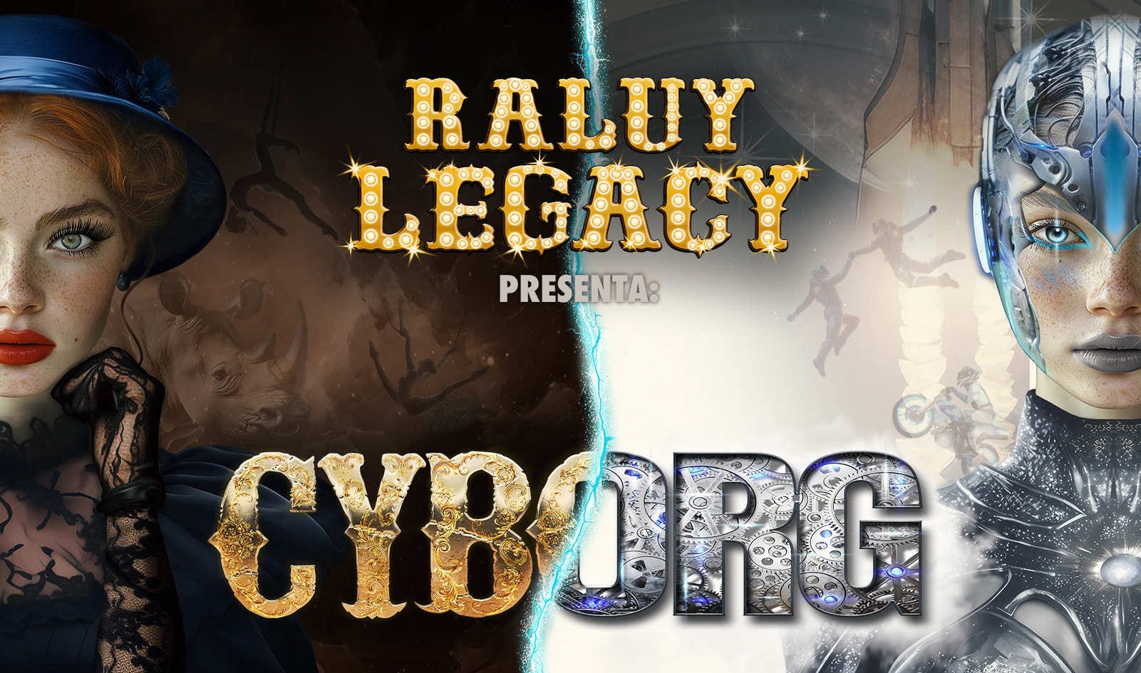 El Circo Raluy Legacy trae 'CYBORG' a Sagunto