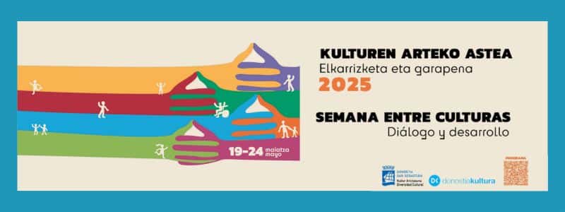 Exposición sobre diversidad en Garbera - Semana Intercultural de Donostia